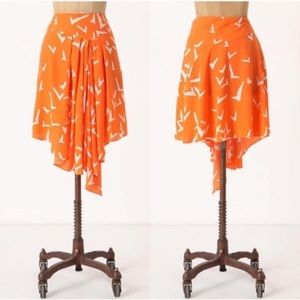 Anthropologie Leifsdottir Scattered Wings Skirt